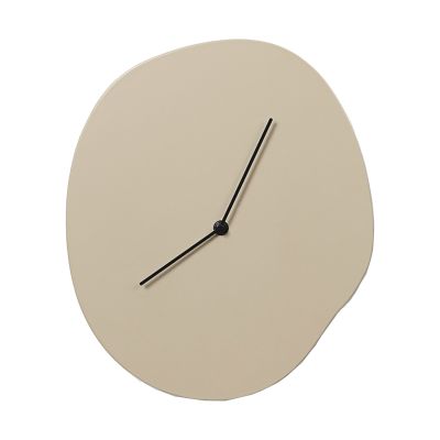 Ferm Living Melt Wandklok - Cashmere