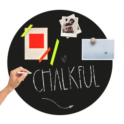Groovy Magnets Ronde Krijtbord Magneetsticker – Ø60 cm 