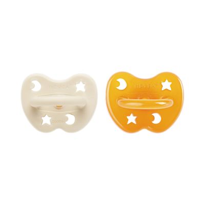 Hevea Orthodontische Fopspeen - 3-36 Mnd - 2 Stuks - Milky White