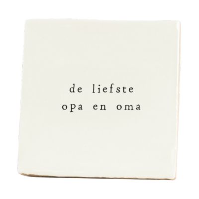 Ikpakjein Tegel - Liefste Opa En Oma