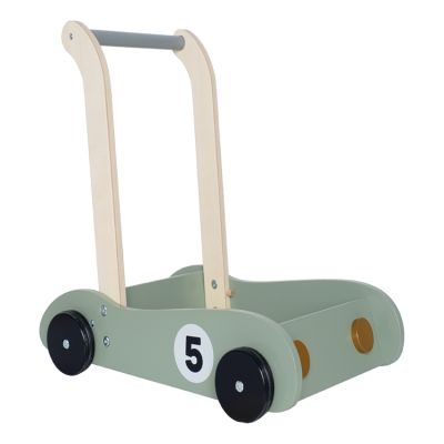 Jabadabado Loopwagen - Hout - Groen