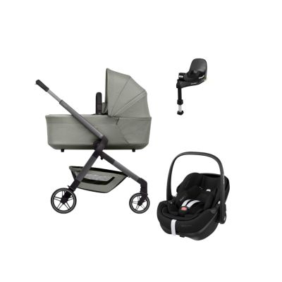 Joolz Hub Kinderwagen | Pebble 360 Autostoeltje | FamilyFix 360