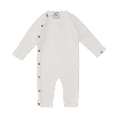 Klein Baby Jumpsuit - Natural White