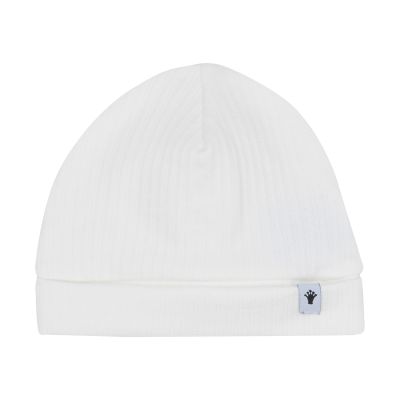 Klein Baby Mutsje Rib - Natural White