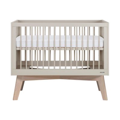 Kidsmill Sixties Ledikant 60 x 120 cm - Oatmeal / Eiken