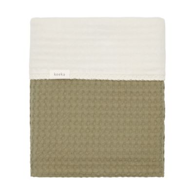 Koeka Amsterdam Wafel Ledikantdeken - Cotton Fleece