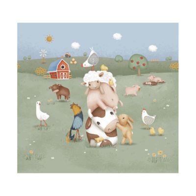 Little Dutch Fotobehang - Little Farm - 300x280 cm