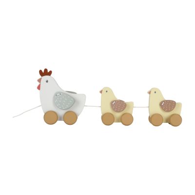 Little Dutch Little Farm Trekfiguur - Kippen