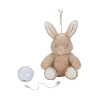 Little Dutch Newborn Knuffelkonijn Licht &amp; Geluid