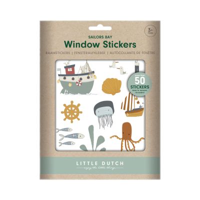Little Dutch Sailors Bay Raamstickers