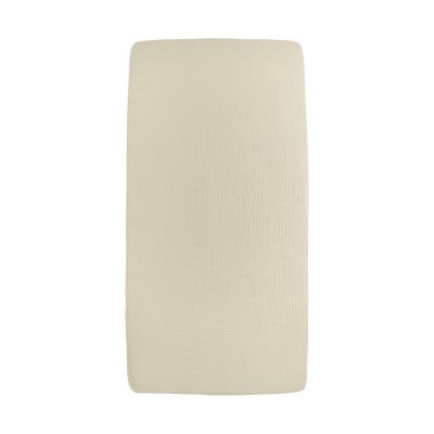 Meyco Baby Hydrofiel Hoeslaken Juniorbed - Uni - Soft Sand - 70x140 cm