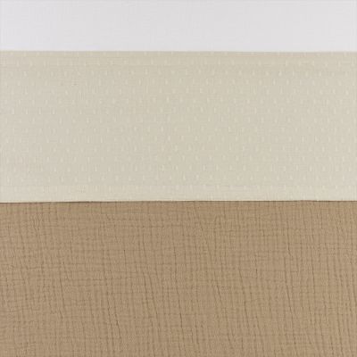Meyco Baby Plume Ledikantlaken - 100 x 150 cm - Soft Sand