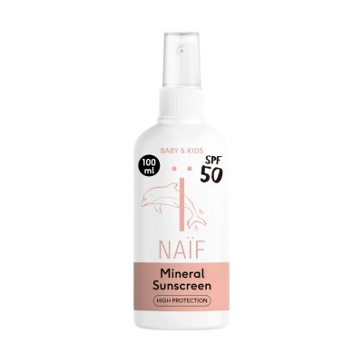 Naïf Zonnebrandspray Voor Baby &amp; Kind - SPF 50 - 100 ml
