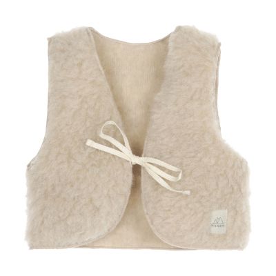 Nanami Bodywarmer - Wol - Naturel