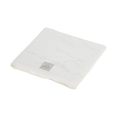 Nanami Relief Deken - Naturel Mountain Print