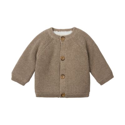 Noppies Nevers Knit Vestje - Taupe Melange
