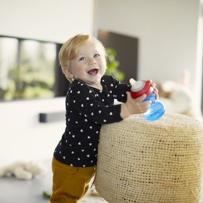 Babypark Philips Avent My Grippy Tuitbeker - 300 ml - Blauw aanbieding