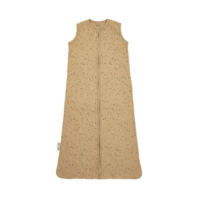 Meyco Rib Mini Spot Slaapzak - Zomer - Toffee Melange