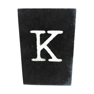 CottonCounts Letter K - Zwart