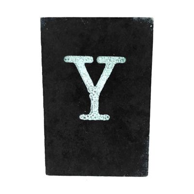 CottonCounts Letter Y - Zwart