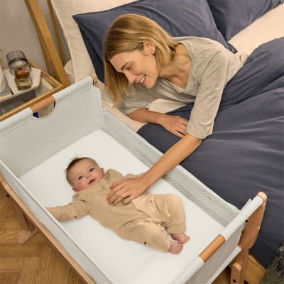 Babypark SnuzPod Studio Co-sleeper - Stockholm Natural aanbieding