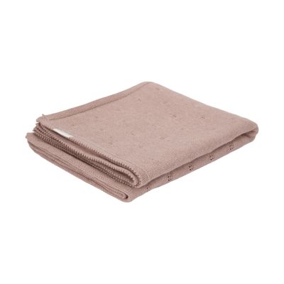 Little Dutch Ledikantdeken Gebreid - Pure Pink Blush - 110x140 cm