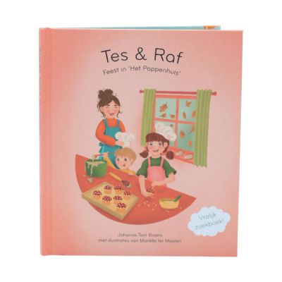 Tes &amp; Raf Kinderboek - Feest in &#039;Het Poppenhuis&#039;