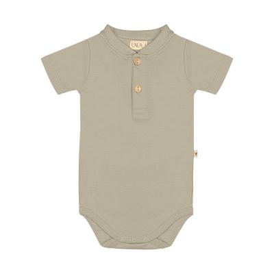 UAUA Onesie Met Knopen / Korte Mouwen - Oceano