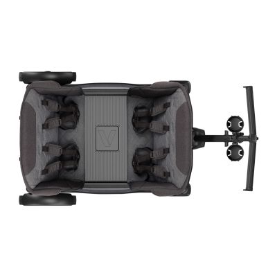 Veer Cruiser XL Zitinzetstuk Voor Peuters – Donkergrijs / Zwart