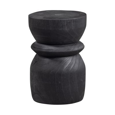 Woood Bikkel Kruk - Hout – Zwart 