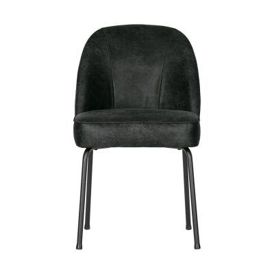 Woood Vogue Eetkamerstoel – Leer – Zwart 