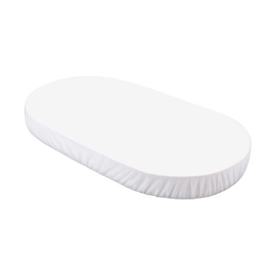 Waldin Katoenen Hoeslaken - 124 x 73 cm - Ovaal - Wit
