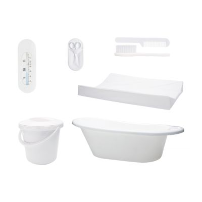 Bébé-Basics Badset Uni 7-delig