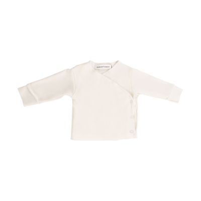 Bamboom T-shirt Lange Mouw Creme Prematuur