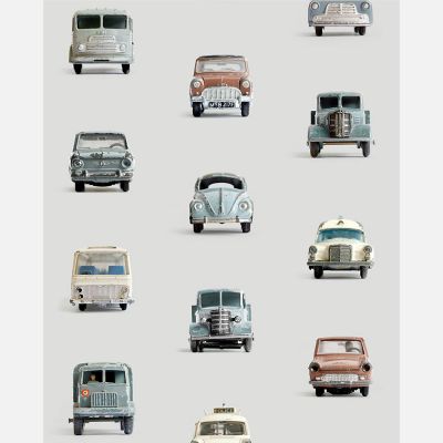 Studio Ditte Auto Behang Lichtgrijs