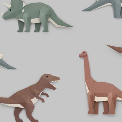 Studio Ditte Dinosaurus behang