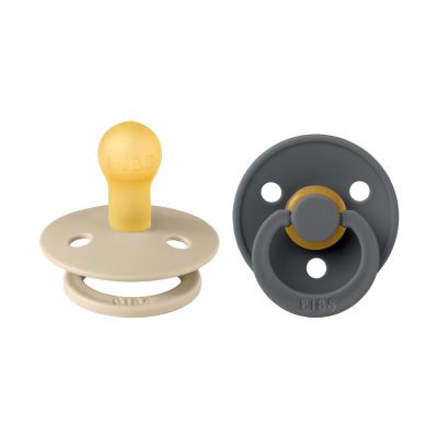 BiBs Retro Fopspeen 0-6 Mnd 2 Stuks