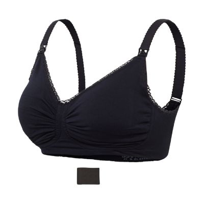Carriwell Padded Gelbeugel Voedingsbh Zwart