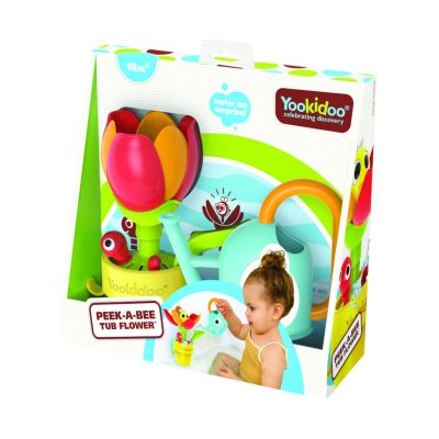 Yookidoo Badspeelgoed - Peek-a-Bee Tub Flower