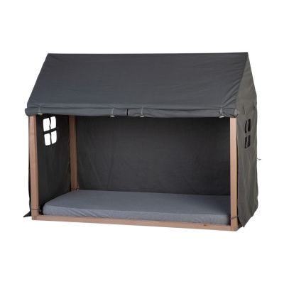 Childhome Bedframe Cover Stone Grey 70 x 140 cm