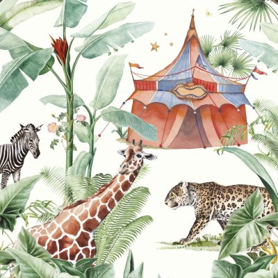 Creative Lab Amsterdam Jungle Circus Behang