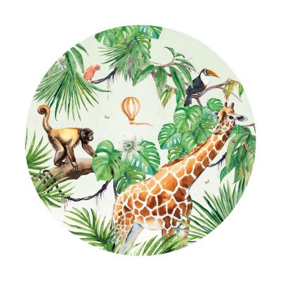 Creative Lab Amsterdam Monkey Jungle Behangcirkel