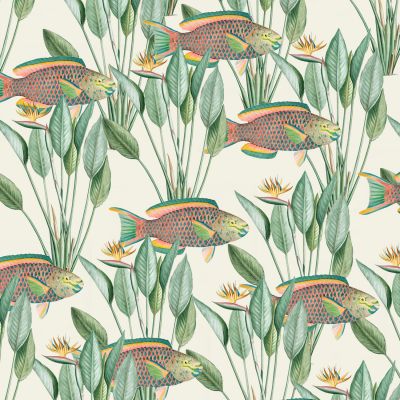 Creative Lab Amsterdam Parrot Fish Behang