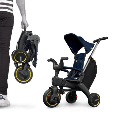 Babypark Doona Liki Trike S3 Opvouwbare Driewieler Royal Blue aanbieding