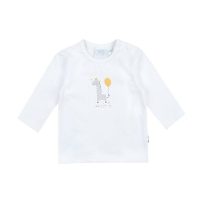 Feetje Giraffe T-Shirt Lange Mouwen Wit