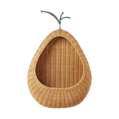 Ferm Living Gevlochten Wandmand Pear - Natural