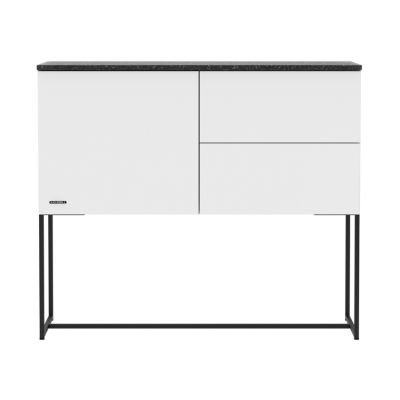 Kidsmill Modular 2 Commode 1D / 2L Mat Wit - Zwart