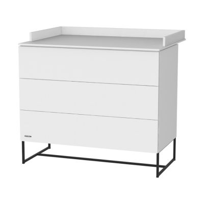 Kidsmill Modular 2 Commode 3L Mat Wit - Zwart