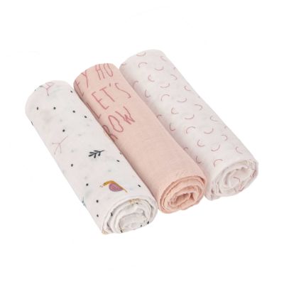 Laessig Garden Explorer Swaddle 3 Stuks