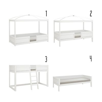 LIFETIME Kidsrooms 4 in 1 Bedcombinatie Luxe
